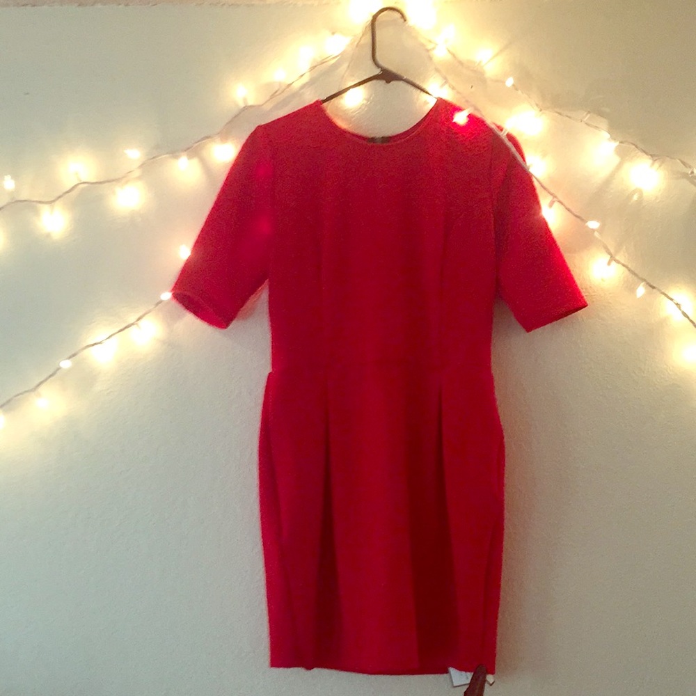 Nordstrom Backstage red dress!